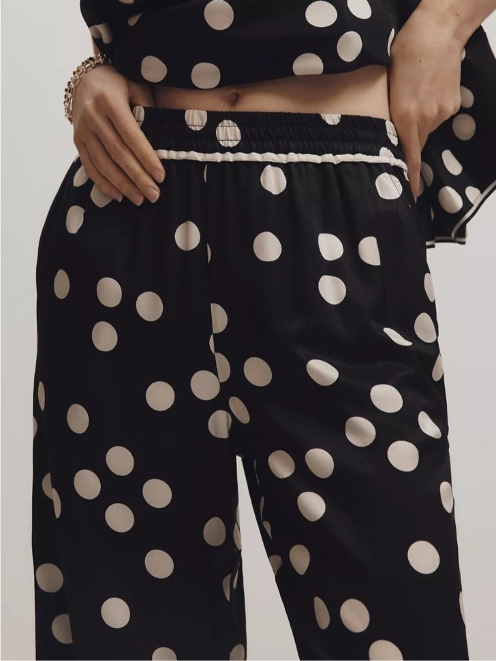 NWT Size XL - Maeve Brooklin Printed Wide-Leg Pants w Pockets (US$ 128) - Picture 4 of 15